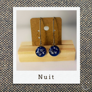 Boucles d'oreilles Nuit