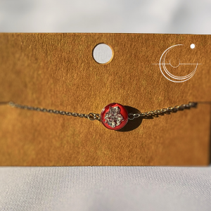 Bracelet Rouge Argent