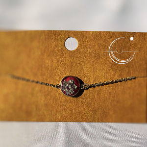 Bracelet Bordeaux Argent